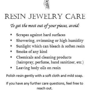 Green fern leaf pendant necklace, small dainty handmade resin jewelry, deep dark emerald, nature lover gift, minimalist, plant, botanical image 9