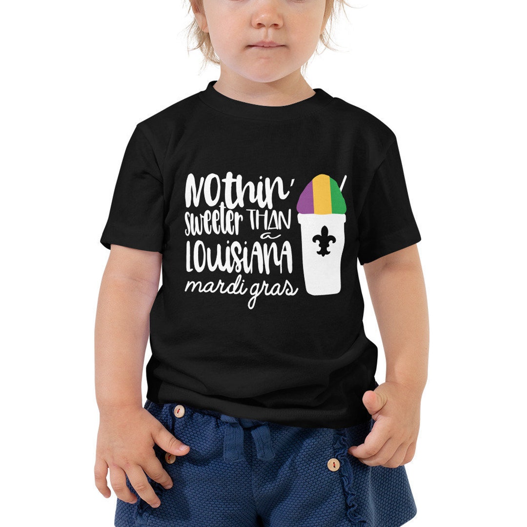 Louisiana Mardi Gras Shirt Mardi Gras Shirt for Toddlers Mardi Gras