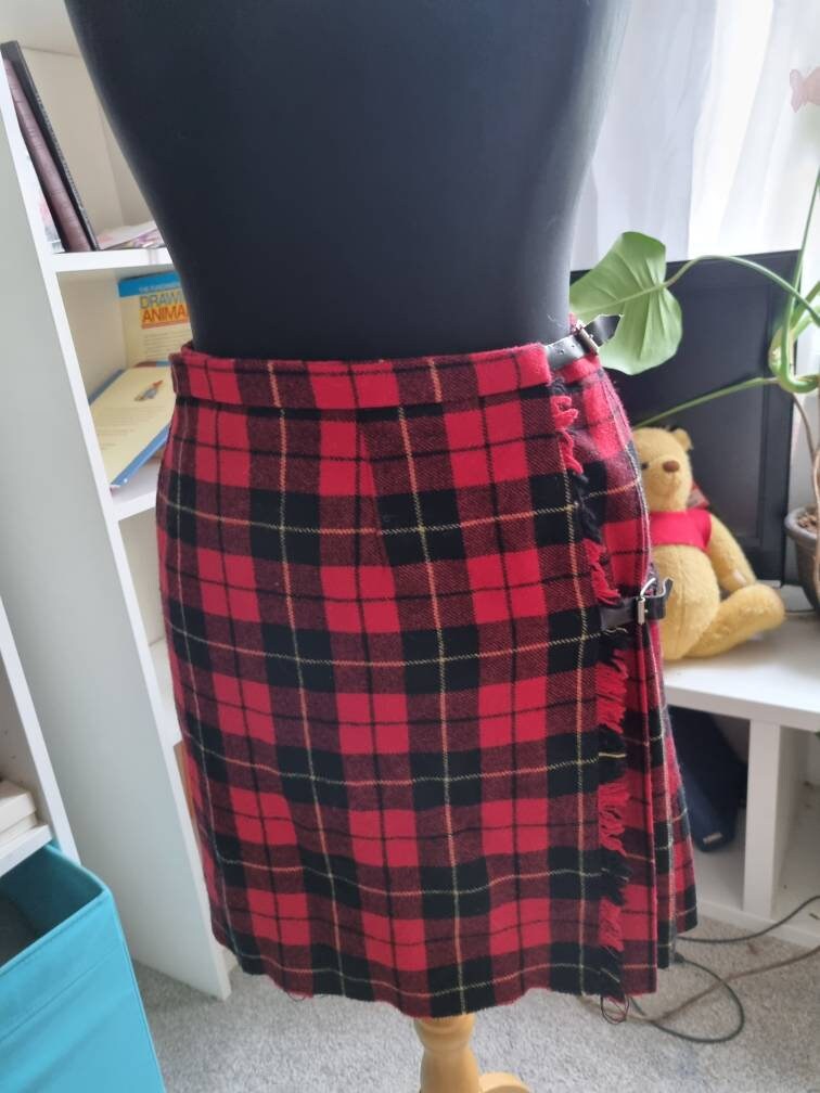 Scottish Classic Maxi Length KILTED SKIRT - Ladies Skirt