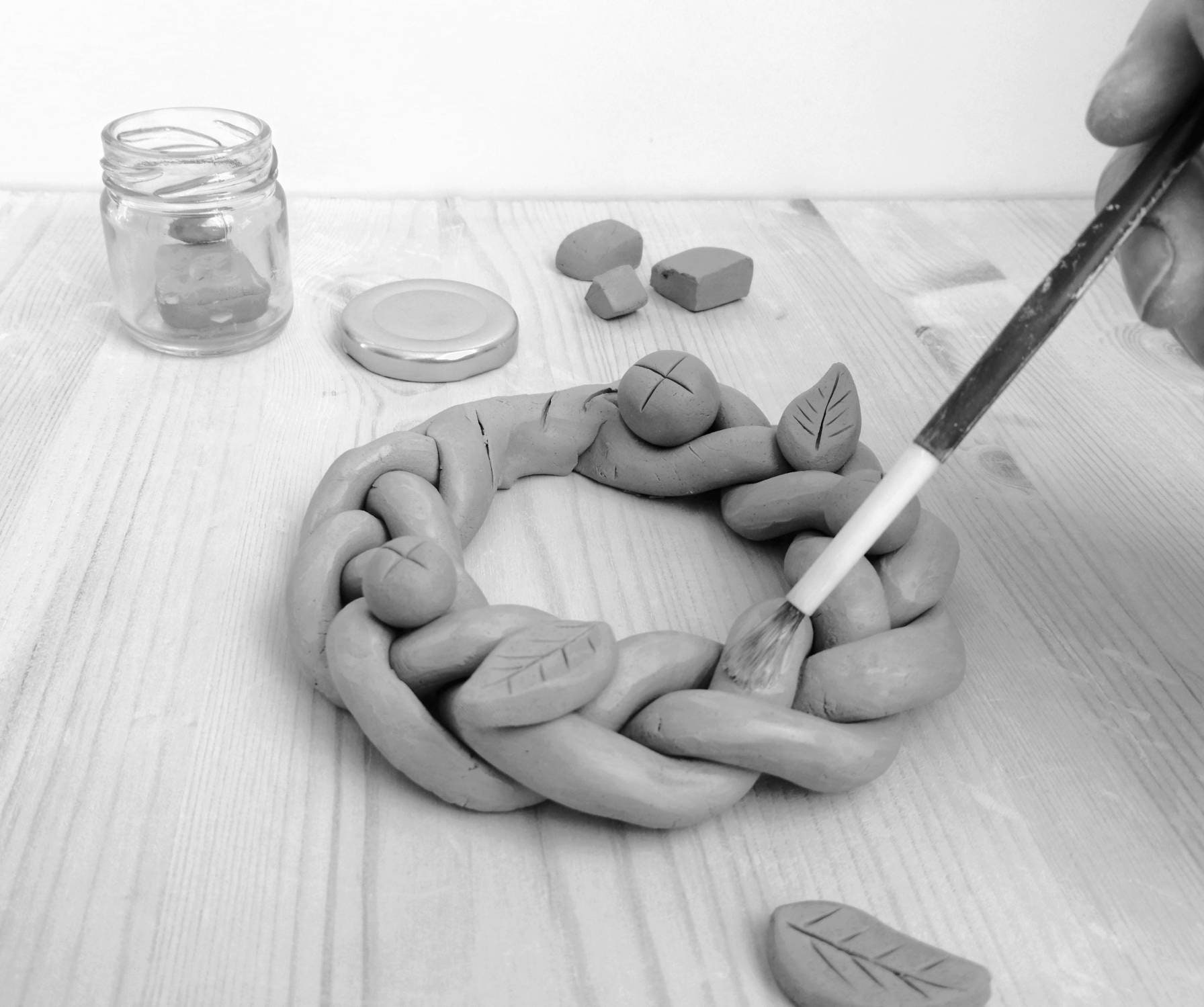 Make Your Own Pottery Craft Kit Starter Pack of 4 Etsy