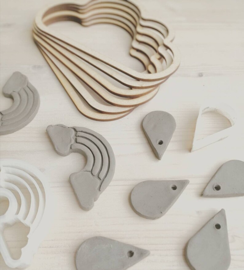 CLAY DATE pottery at home kit airdry clay craft kit set of Etsy