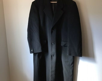 1960s vintage wool×cashmere chester coat-