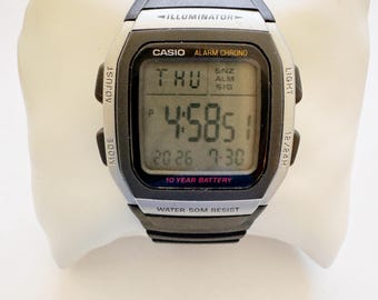 カシオ AL-190W ソーラーパワー / 3274モジュール) LCDデジタル腕時計