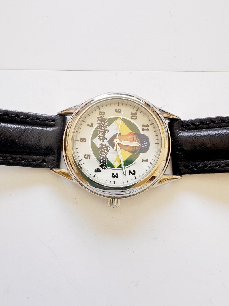 Hideo Nomo Limited Edition Watch 1097/2500 MLB Baseball Collectible 35mm Runs image 2