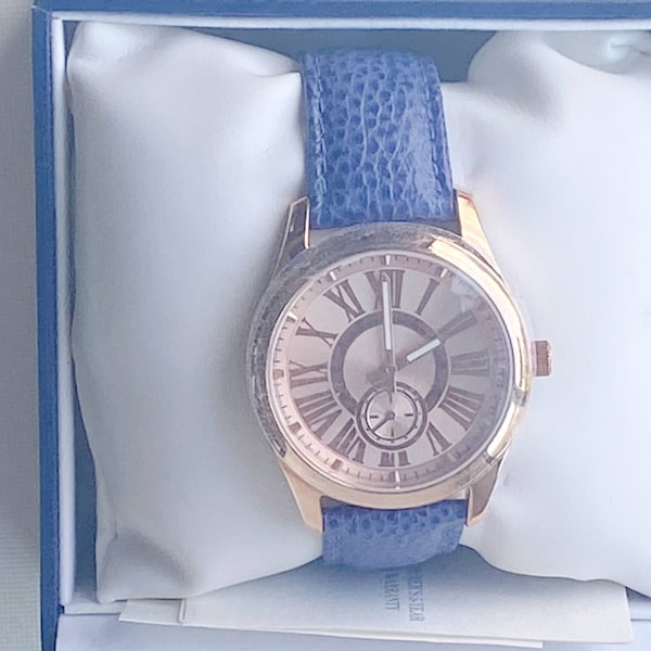 Pre-Owned Bronzo ltalia Ladies Pink Fashion Quartz Watch, 39mm Case, Running, With Box