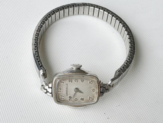 vintage caravelle/bulova women's mechanical watch… - image 2