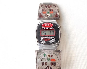 1964 1/2 Ford Mustang Watch Fossil Relic Vintage Wristwatch  display picture 2