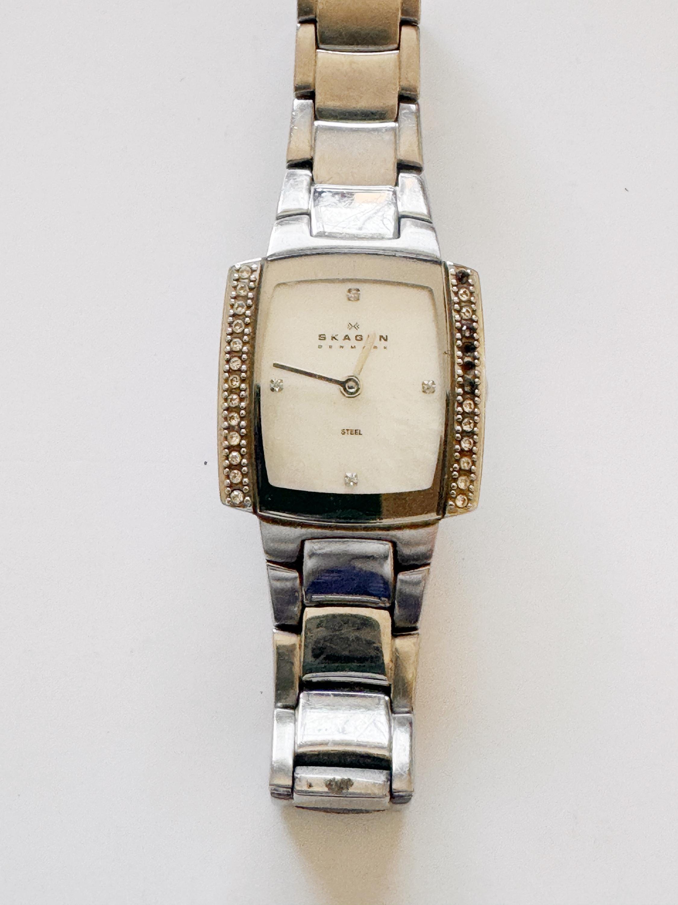 Skagen Crystal Watch - Etsy