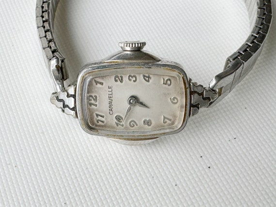 vintage caravelle/bulova women's mechanical watch… - image 1