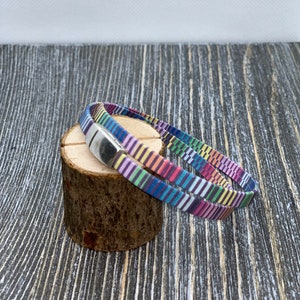 Leather Wrap Bracelet with Magnetic Clasp