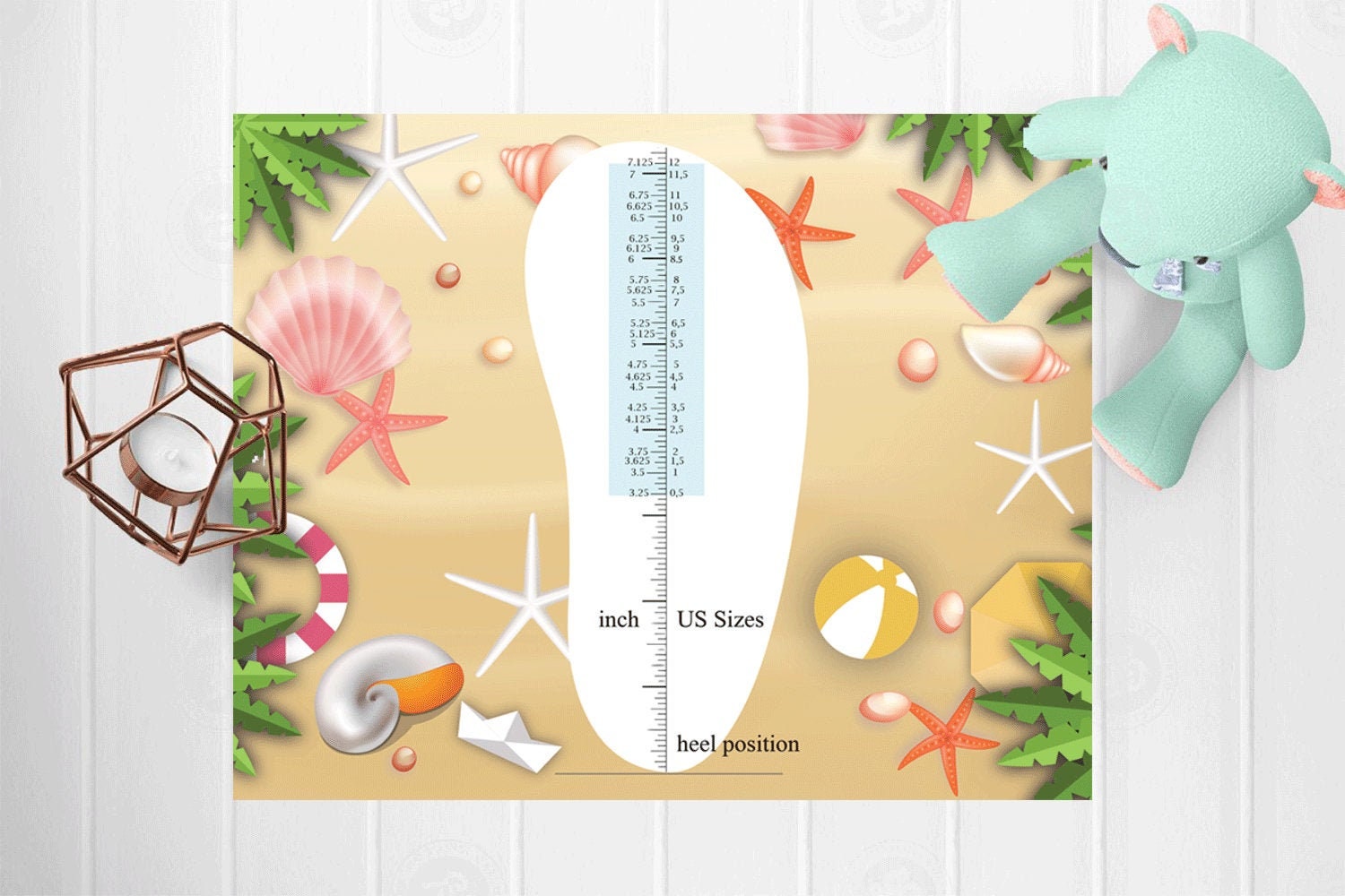 Printable School Shoe Size Chart | Templates at allbusinesstemplates.com