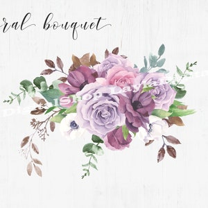 Download Purple Floral Svg Png Eps Rose Flower Svg Spring Flowers Clipart Winter Watercolor Flowers Wedding Flowers Clip Art Wedding Floral Png Clip Art Art Collectibles