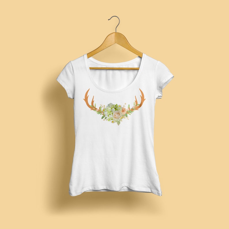 deer antler clip art png Floral Horn SVG Floral deer antlers svg png Floral Antlers svg deer antler floral arrangements Floral Skull svg