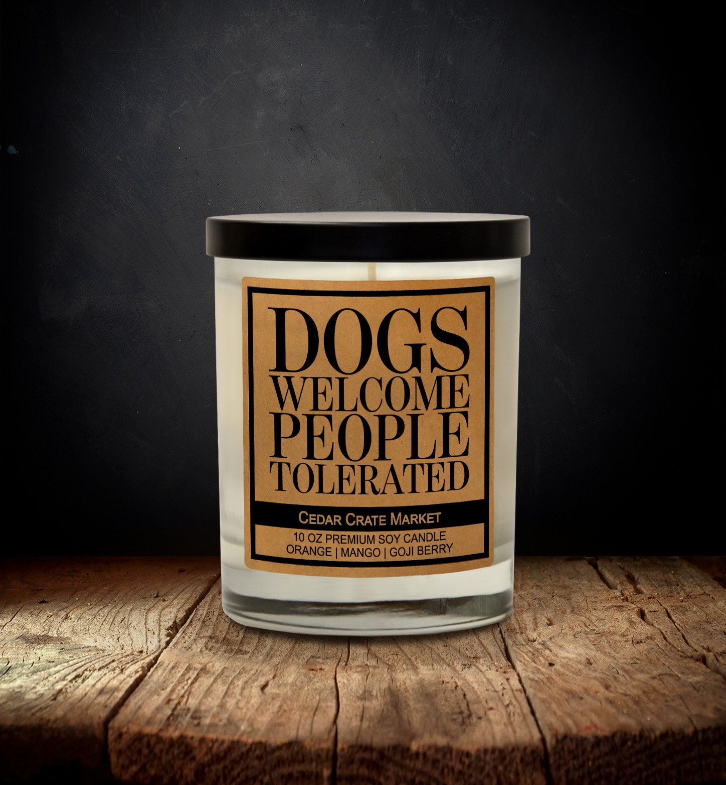 Dog Lover Gift Funny Candle dogs People Etsy