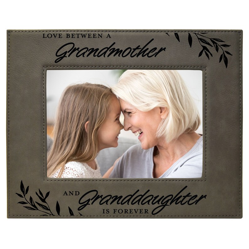 Grandma Frame Love Between a Grandmother & Granddaughter is Etsy
