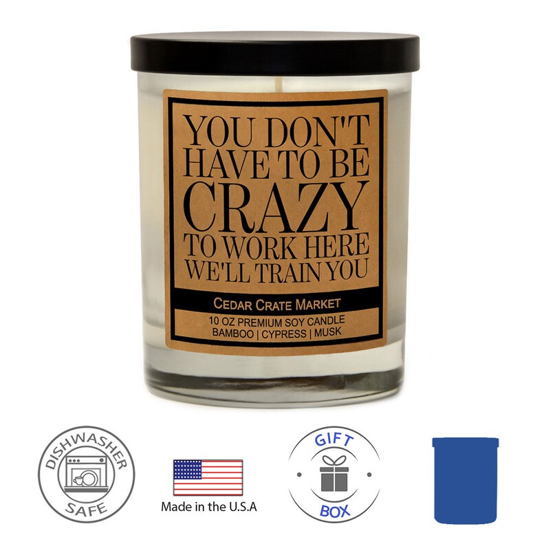 Funny Office Candle Work Candles you Don't Have to Etsy