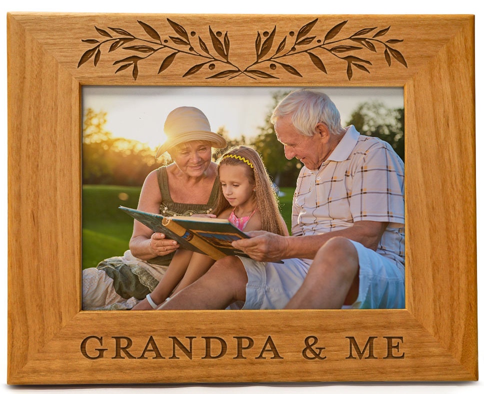 Grandpa's Favorite Fishing Buddy, Personalized 5x7 Photo Board, Custom  Keepsake, Grandfather Gift, Custom Photo, Grandpa Birthday 