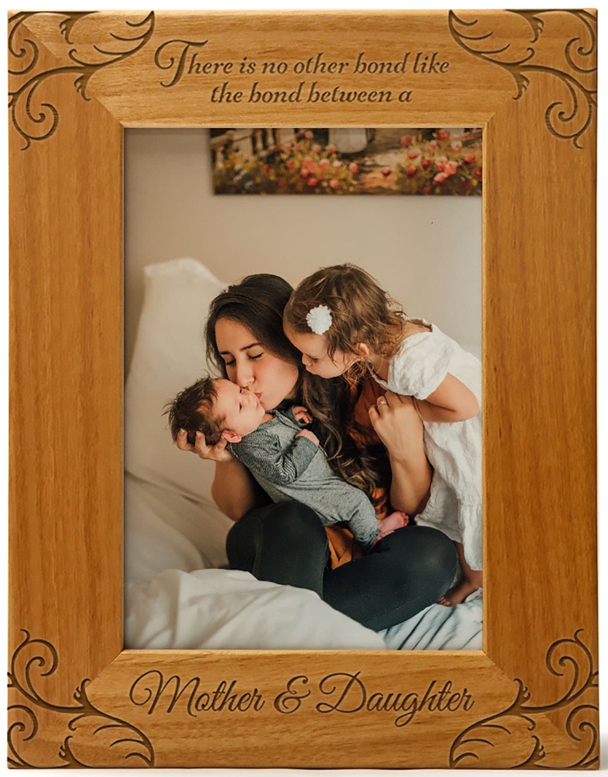 Mother and Daughter Picture Frame There is no Other Bond Like Etsy