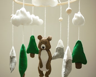 Ours Mobile Pour Bebe Etsy Ours Mobile Pour Bebe Etsy