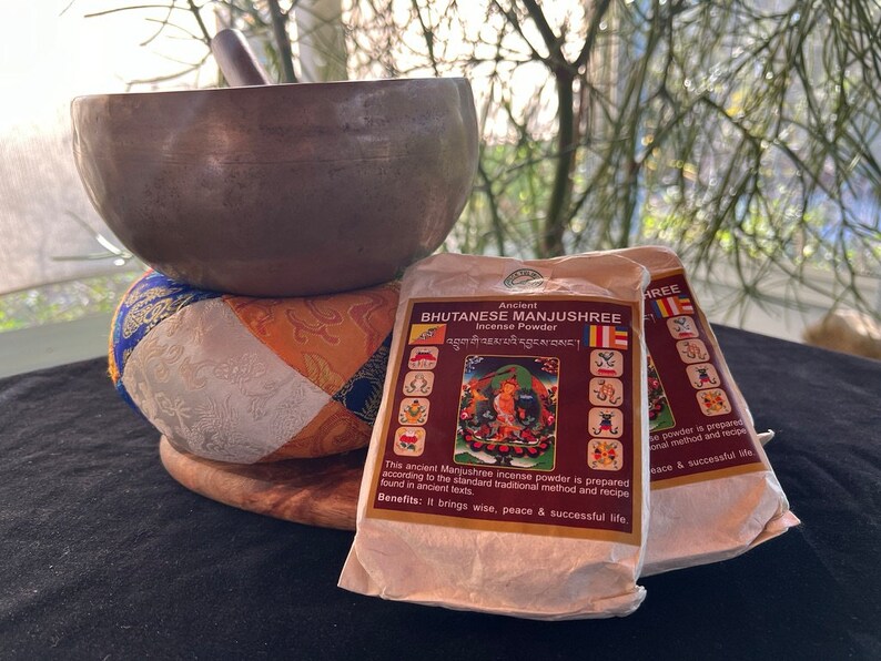 Bhutanese Manjushree Powder| Bhutanese Incense Powder | 80 Grams ...