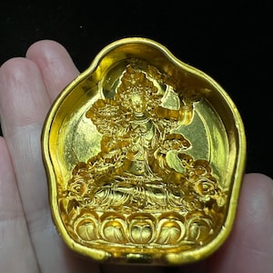 Small Manjushri Tsa Tsa Mold | Metal Alloy | Approx 2 Inches High