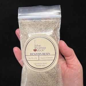 Benzoin Resin Powder | 3 ounces | Natural Tree Resin | 100% Natural Styrax benzoin resin | Sumatran Benzoin