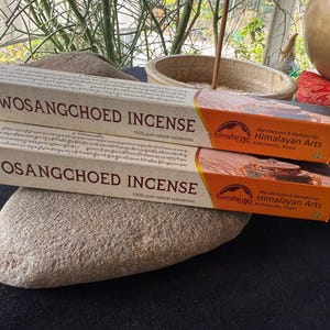 Riwosanchoe Incense | Tibetan Incense | 30 sticks | 8.5in length | Nepal | Riwo Sangcho | Himalayan Arts