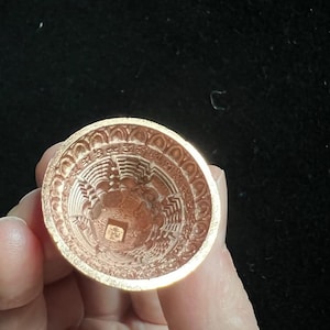 Mini Stupa Tsa Tsa Mold | Metal Alloy | Approx 1 1/4 inches in diameter