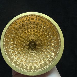 Large Stupa Tsa Tsa Mold | Metal Alloy | Approx 3 1/2 Inches in Diameter