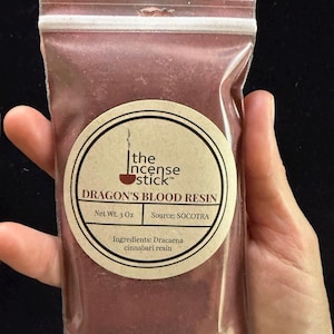Dragon&#39;s Blood Resin Powder | Socotra | 3 ounce | Natural Tree Resin