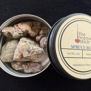 Spruce Resin | 1 ounce | Natural Tree Resin | Estonia | Picea abies | Norway Spruce