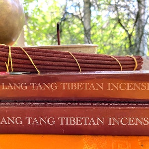 Lang Tang Tibetan Incense | Tibetan Incense | 30 sticks | 7 3/4 inches long | Nepal | Zimpo Incense