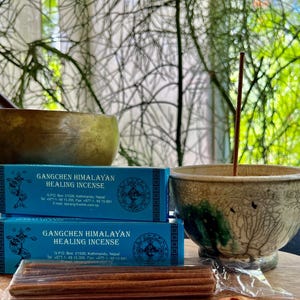 Gangchen Himalayan Healing Incense | Tibetan Incense | Approximately 20 sticks | Nepal