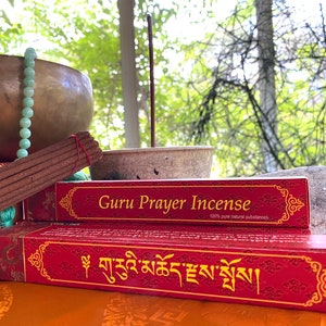 Guru Prayer Incense | Tibetan Incense | 21 sticks | Himalayan Arts