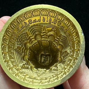 Medium Stupa Tsa Tsa Mold | Metal Alloy | Approx 2 1/4 Inches in Diameter