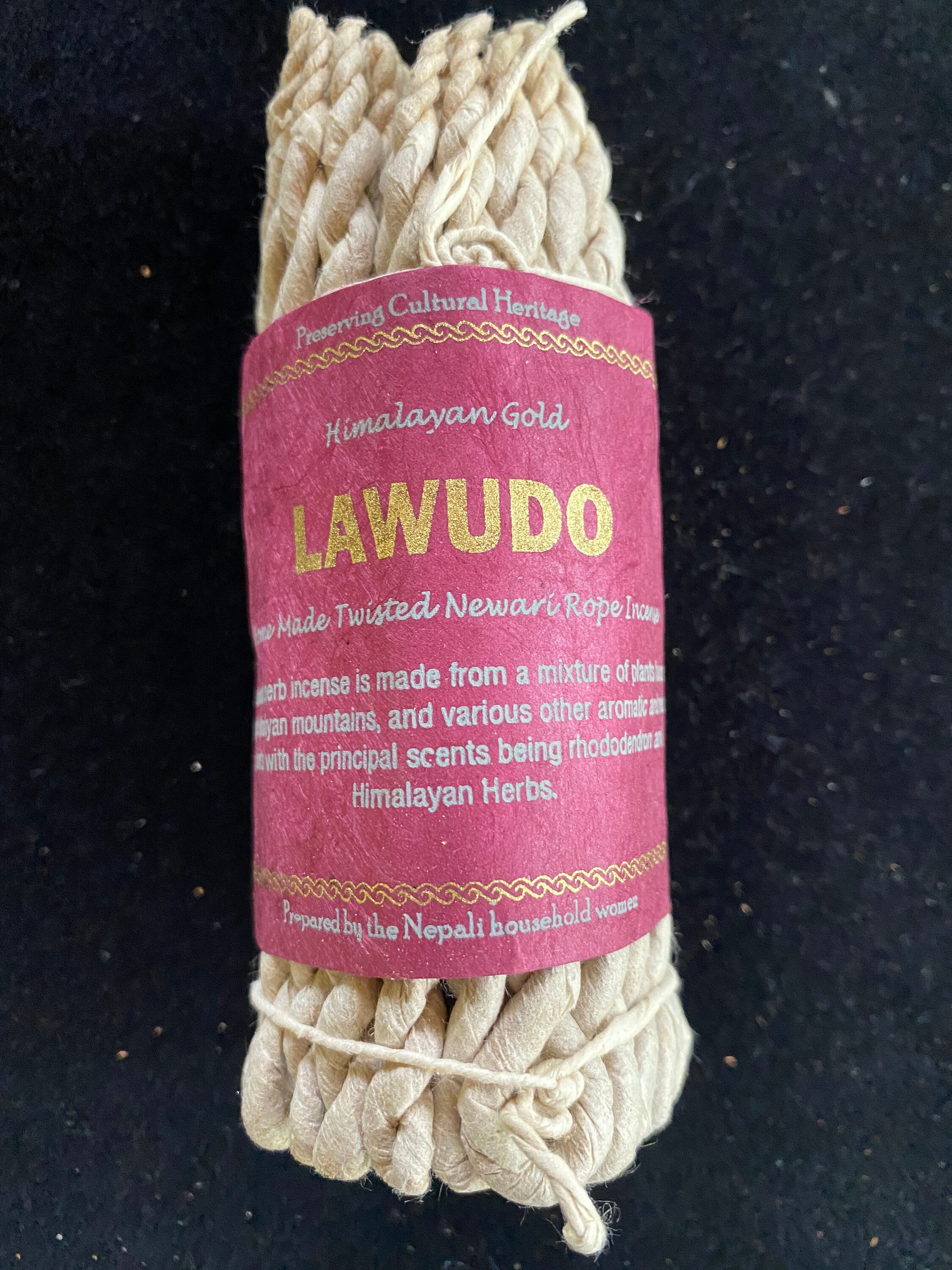 Lawudo Nepali Rope Incense 50 ropes 4 inches Herbal Etsy