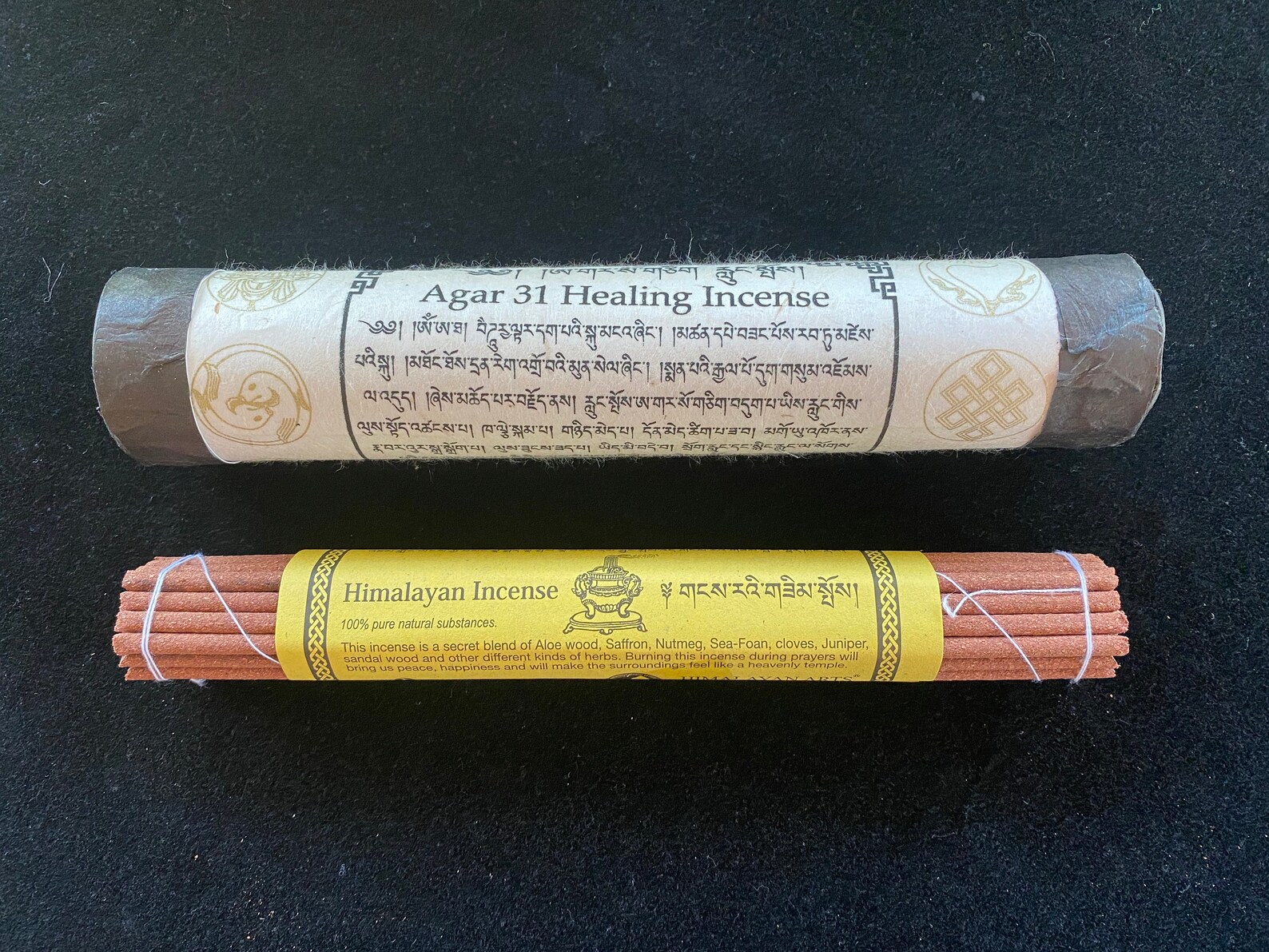 Agar 31 Healing Incense Tibetan Incense 24 Sticks Etsy Hong Kong