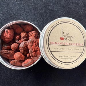 Dragon&#39;s Blood Resin | Socotra | 1 ounce | Natural Tree Resin | NEW 2025 Batch