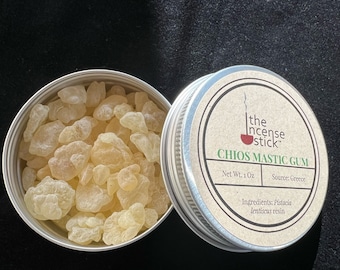 Chios Mastic Gum | 1 ounce | Natural Tree Resin | Greece