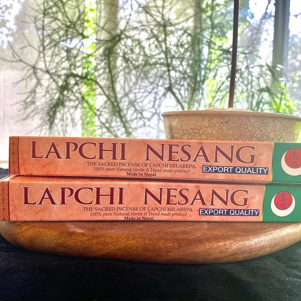 Lapchi Nesang Incense sticks | Tibetan Incense | 125 grams | The Sacred Incense of Lapchi Milarepa