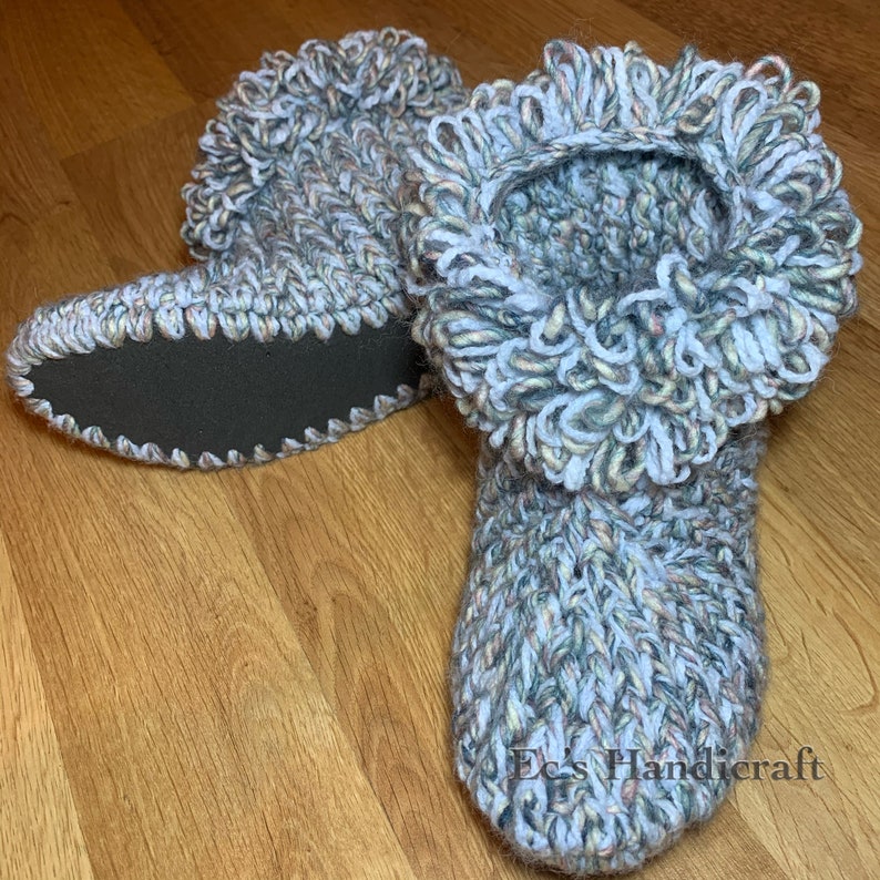 FREE EXSPRESS SHIPPING Women/'s slippers knitted with woolen thread