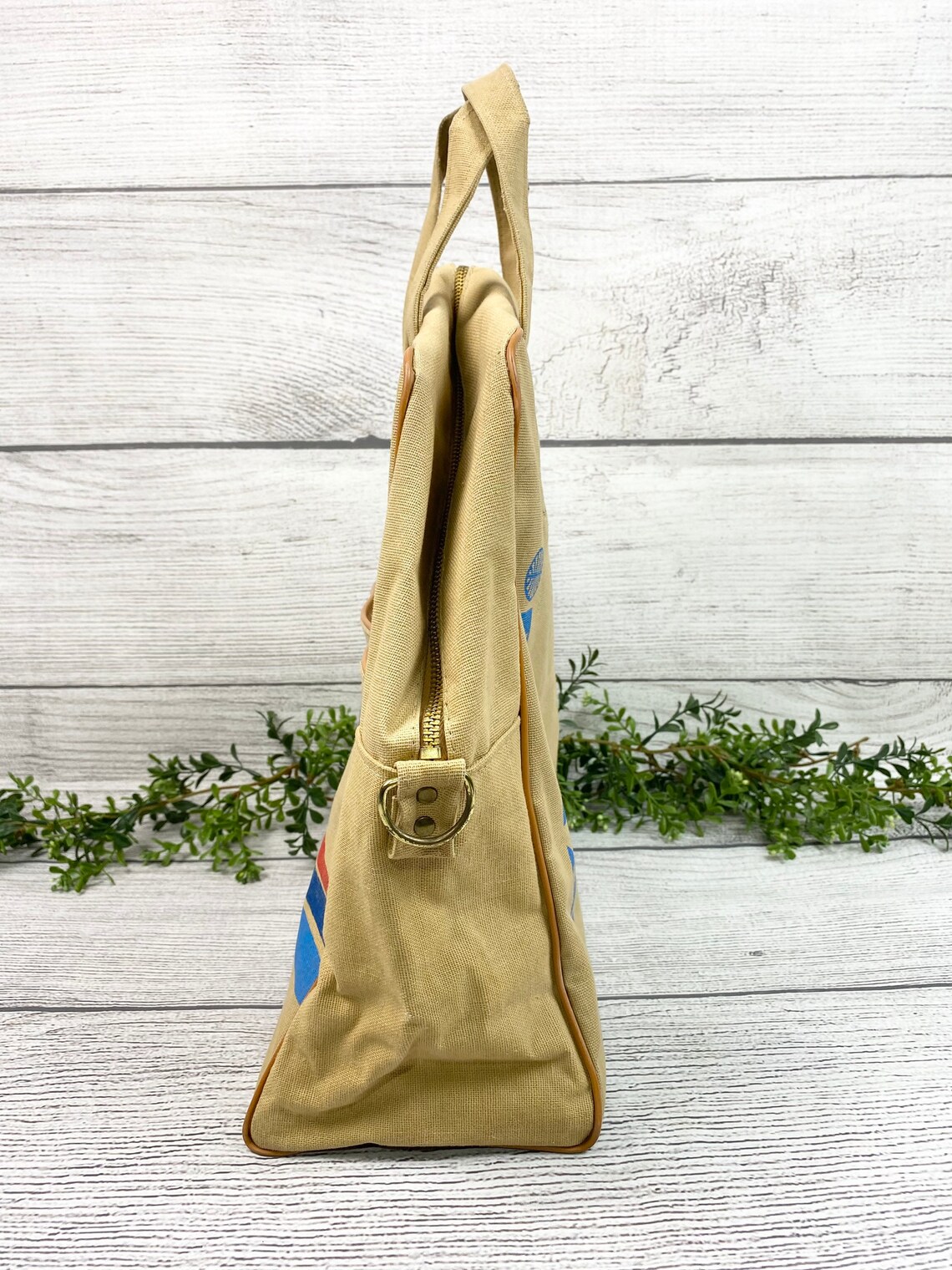 Vintage Pan Am Flight Attendant Tote Bag Etsy