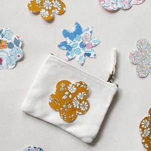 Applique Liberty Print con fiori termoadesivi / Trasferimento termoadesivo / Disponibili diverse misure