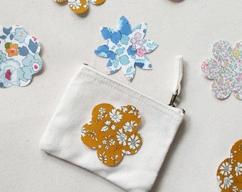 Liberty Print Applique Iron-On Flowers | Iron-On Transfer | Multiple Sizes Available