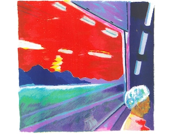 Danser dans le noir - RISOGRAPHIE