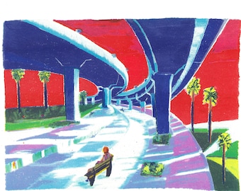 Danse à Rio - RISOGRAPHIE