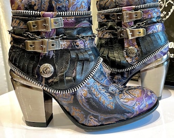 Insanely Fantastic Pair of New Rock Lila Nomad Ankle Boots