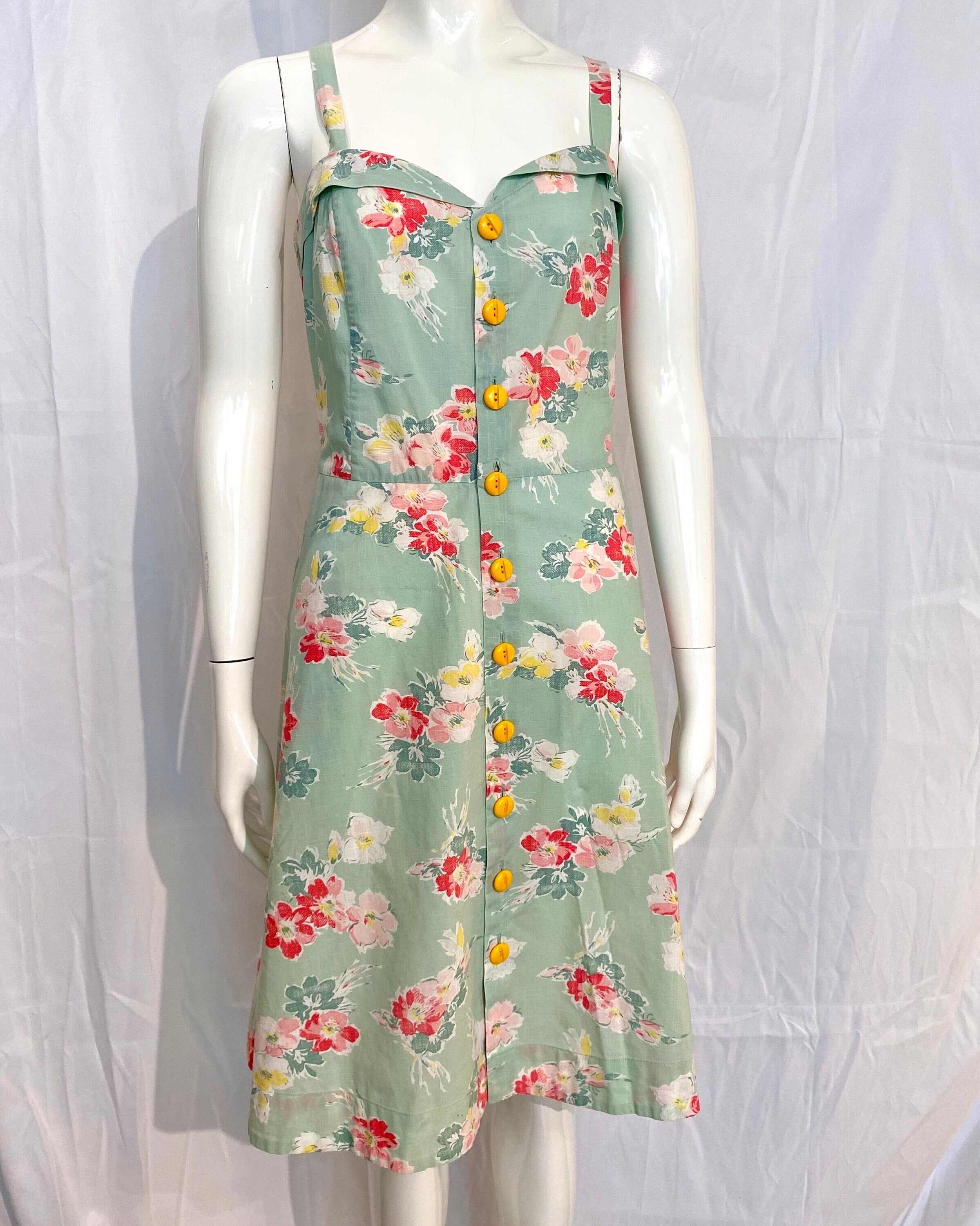 Retro 1940s Style Dress From Polo Ralph Lauren - Etsy