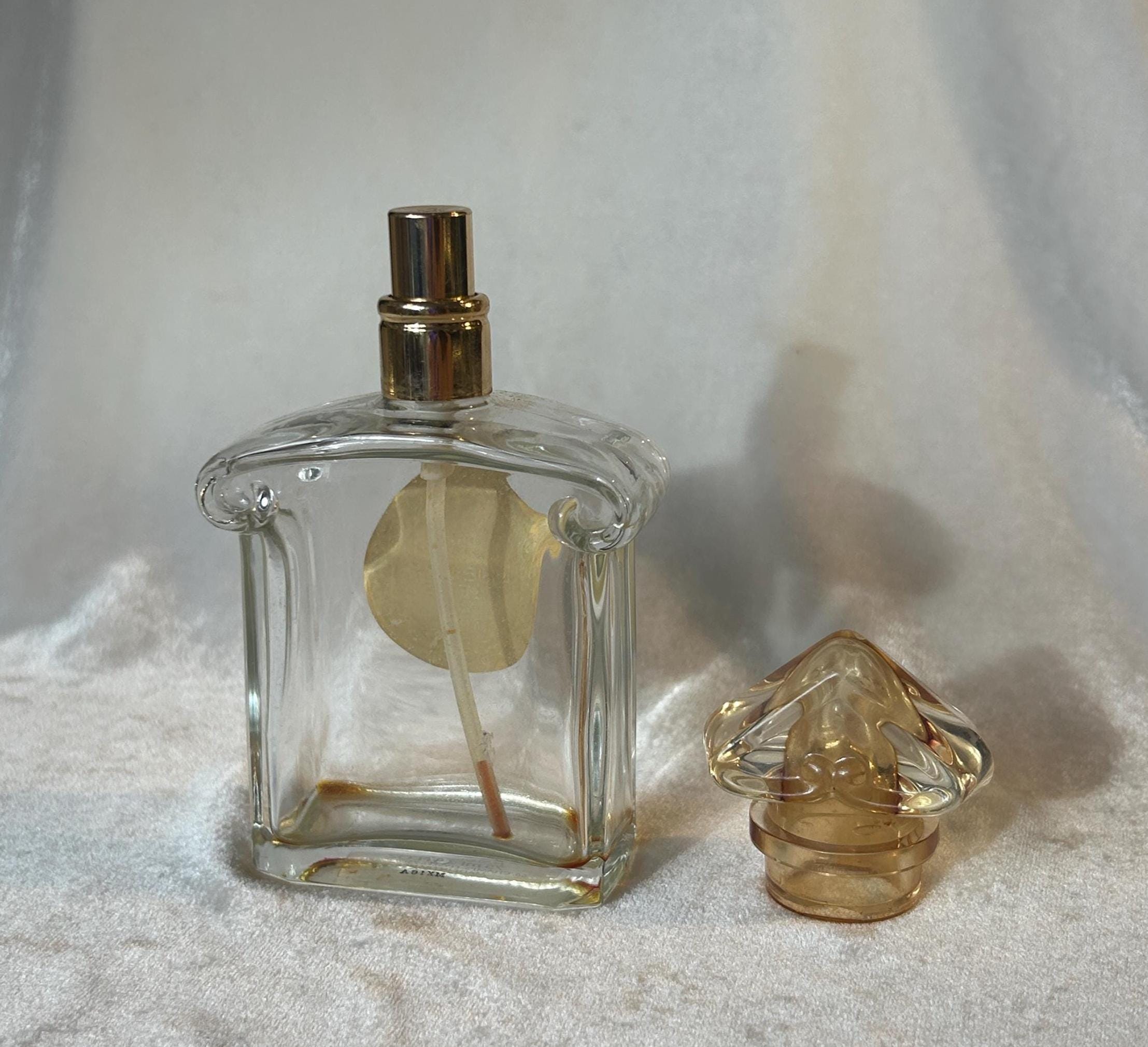 ヴィンテージ ゲラン ルール ブルー香水ボトル - Etsy 日本