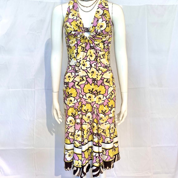 Robe Roberto Cavalli - Taille L - Occasion En Très Bon état - Jolie Pièce De Designer
